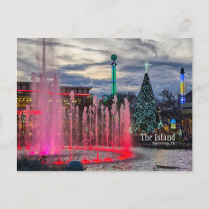 The Island at Christmas in Pigeon Forge Postcard