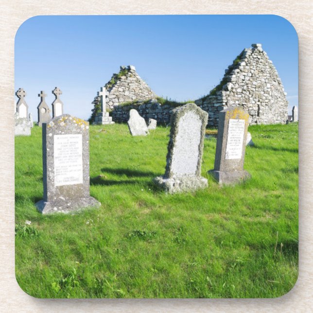 The island Benbecula (Beinn nam Fadhla) Coaster (Front)