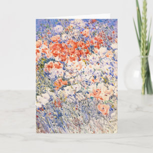 The Island Garden   Childe Hassam Card