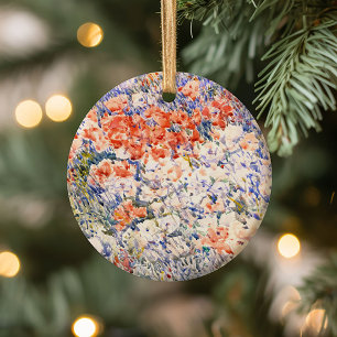 The Island Garden   Childe Hassam Ceramic Tree Decoration