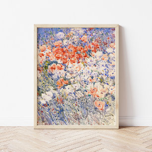 The Island Garden   Childe Hassam Poster