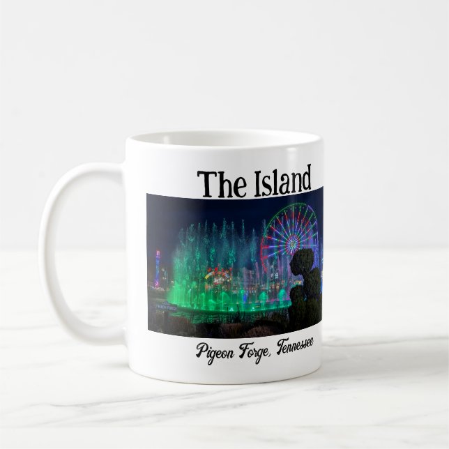 The Island in Pigeon Forge, Tennessee Mug (Left)