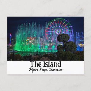 The Island in Pigeon Forge, Tennessee Postcard