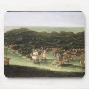 The Island of Barbados, c.1694 (oil on canvas) Mouse Mat