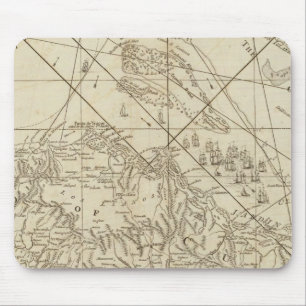 The Island of Cuba with part of the Bahama Banks Mouse Mat