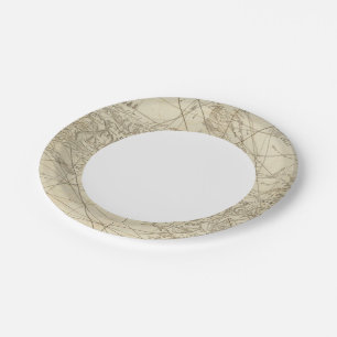 The Island of Cuba with part of the Bahama Banks Paper Plate