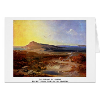 The Island Of Delos By Rottmann Carl Anton Joseph