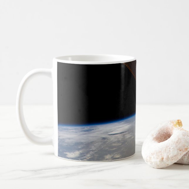 The Island Of Hispaniola With Sunglin Coffee Mug (With Donut)