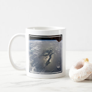 The Island Of Hispaniola With Sunglin Coffee Mug