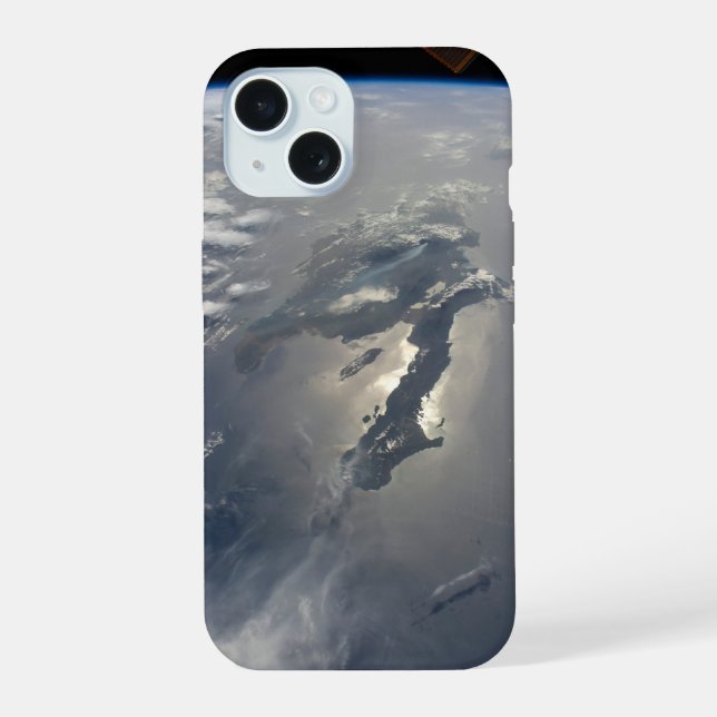 The Island Of Hispaniola With Sunglin iPhone 15 Case (Back)