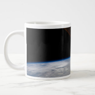 The Island Of Hispaniola With Sunglin Large Coffee Mug
