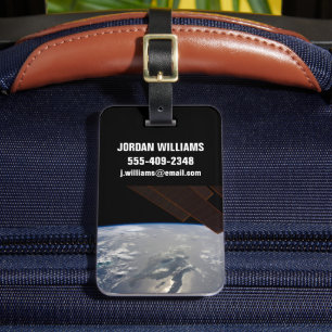 The Island Of Hispaniola With Sunglin Luggage Tag