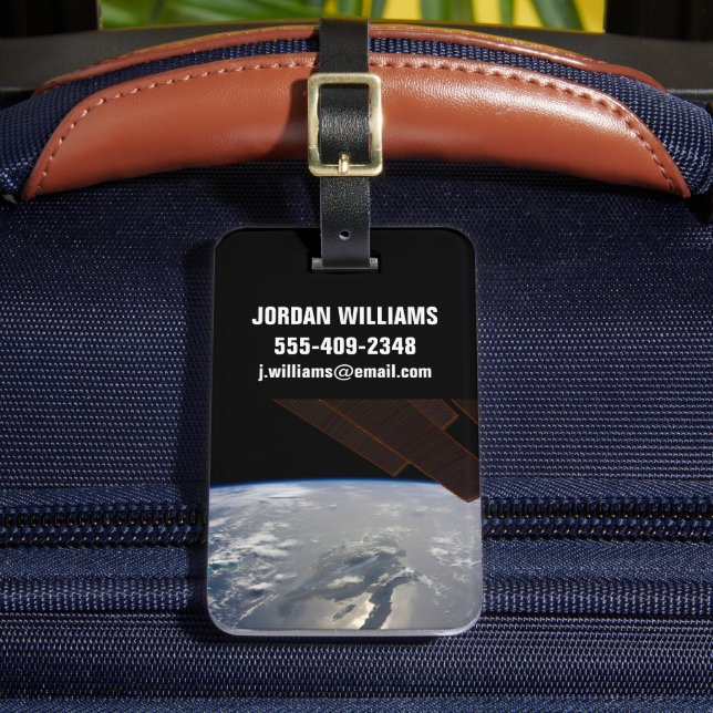 The Island Of Hispaniola With Sunglin Luggage Tag (Front Insitu 2)