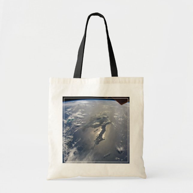 The Island Of Hispaniola With Sunglin Tote Bag (Front)