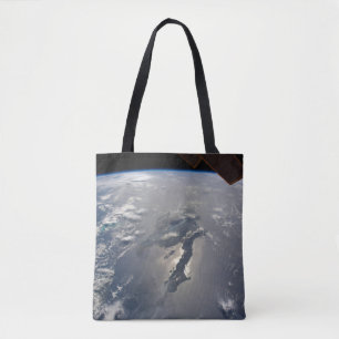 The Island Of Hispaniola With Sunglin Tote Bag