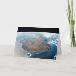 The Island Of Madagascar. Card