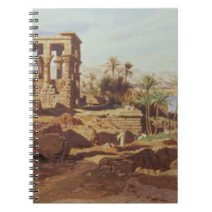 The Island of Philae, 1866 (w/c) Notebook