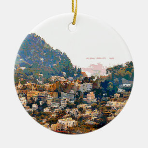 The Isle of Capri Ceramic Tree Decoration