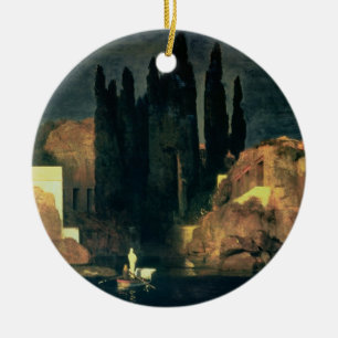 The Isle of the Dead, 1880 (oil on canvas) Ceramic Tree Decoration