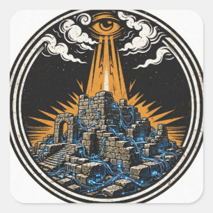 The Isle of Witness Sticker — Pulp Emblem