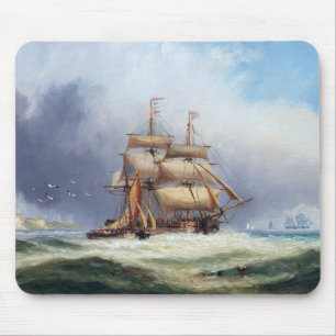 The Isle of Wright pilot boat 1887 Mouse Mat