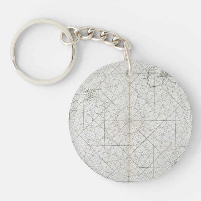 The Isles of Scilly & Cornwall Key Ring (Front)