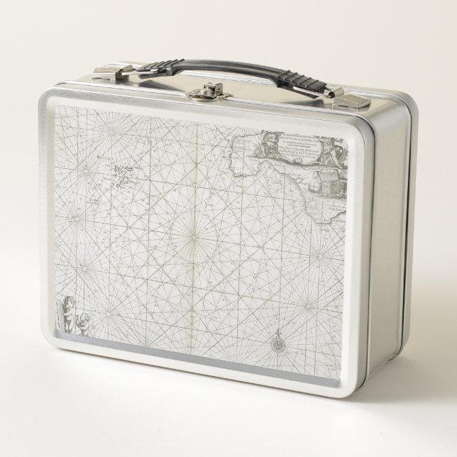 The Isles of Scilly & Cornwall Metal Lunch Box (Front)