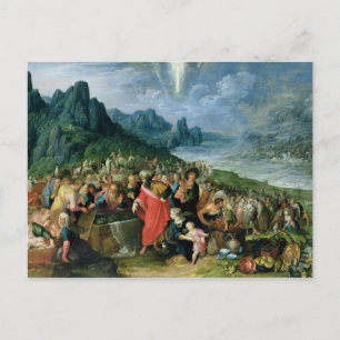 The Israelites on the Bank of the Red Sea, 1621 Postcard