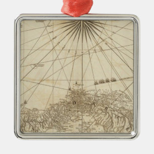 The Isthmus of Panama Metal Tree Decoration