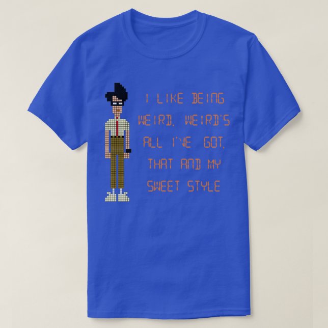 The IT Crowd I Like Being Weird T-Shirt (Design Front)