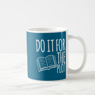 The It Plot Reading Book Lover Coffee Mug