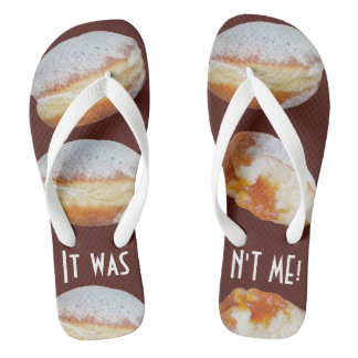 The 'It Wasn't Me!' Adult Flip Flops