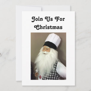 THE ITALAIN CHEF=JOIN US FOR CHRISTMAS INVITATION