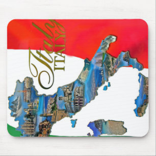 The Italian "Boot" Mouse Mat