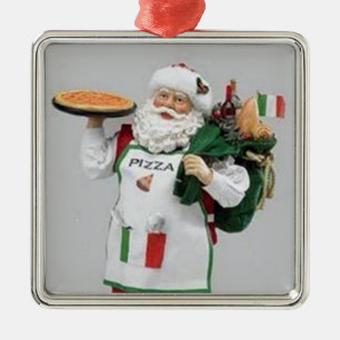 THE **ITALIAN CHEF SANTA** CHRISTMAS ORNAMENT