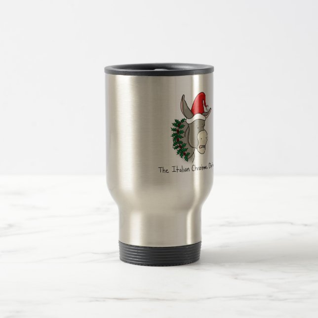 The Italian Christmas Donkey Travel Mug (Center)