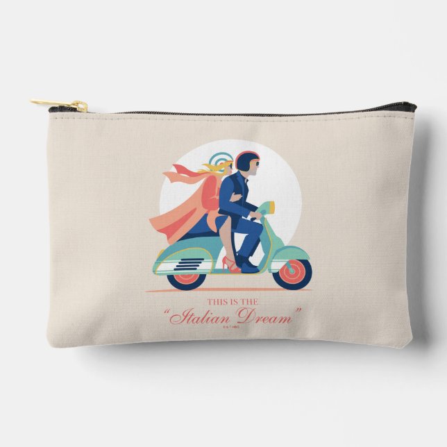 The Italian Dream - The White Lotus Accessory Pouch (Front)