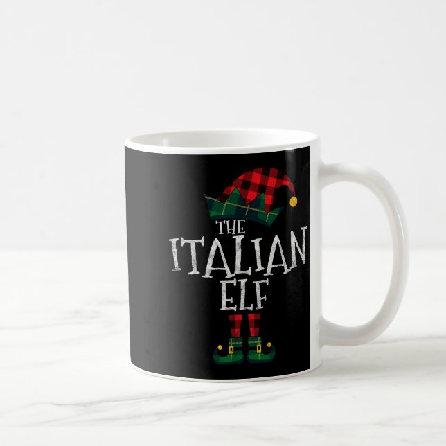 The Italian Elf Matching Family Group Gift Funny C Coffee Mug (Right)