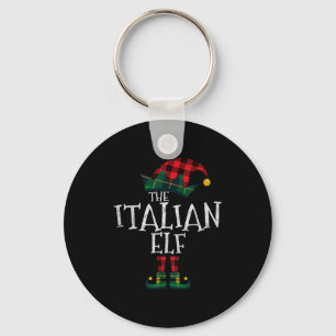 The Italian Elf Matching Family Group Gift Funny C Key Ring