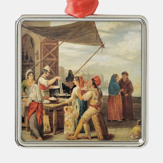 The Italian Market Metal Tree Decoration (Front)