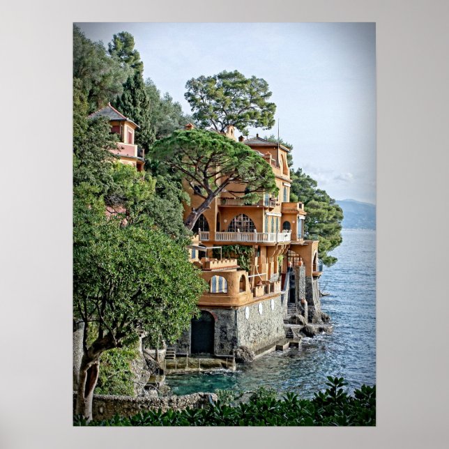 The Italian Riviera - Portofino, Italia Poster (Front)