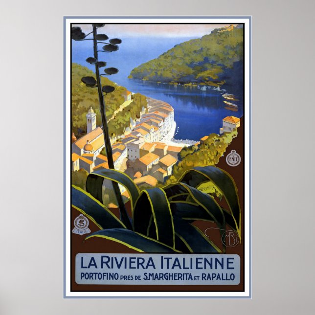 The Italian Riviera Poster (Front)