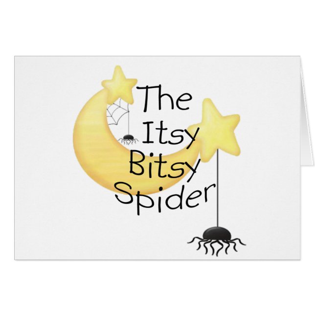 The itsy Bitsy Spider (Front Horizontal)