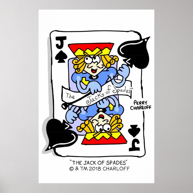The Jack of Spades Poster (Front)