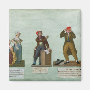 The Jacobin Knitters Magnet