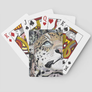 The Jaguar ~ Coloured  Playing Cards