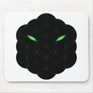 The Jaguar Face Of Life - Sacred Animals 02. Mouse Mat