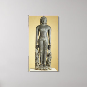 The Jain Tirthankara, Parsvanatha, Rajasthan, Prat Canvas Print