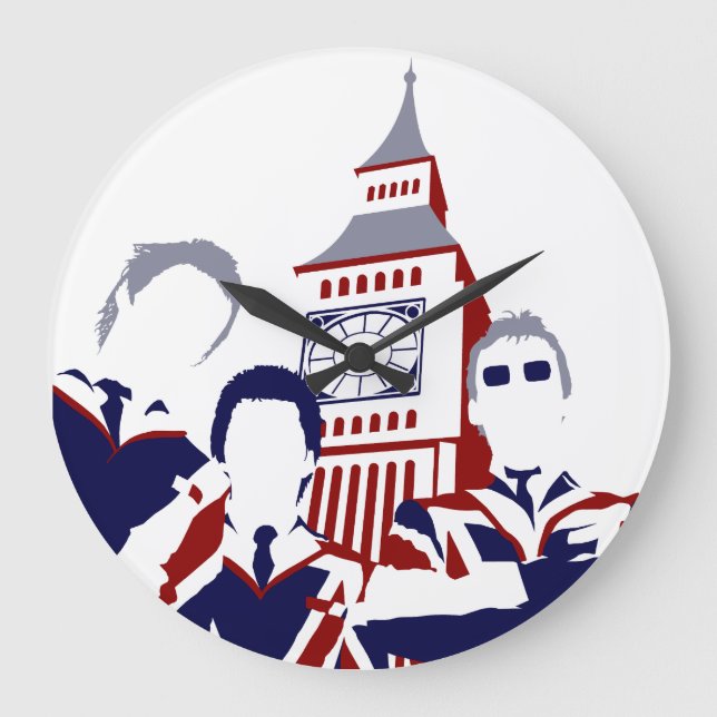 The Jam MOD Wall clock. Large Clock (Front)