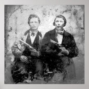 THE JAMES BROTHERS: FRANK & JESSE POSTER